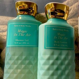 New BBW lotion and shower gel